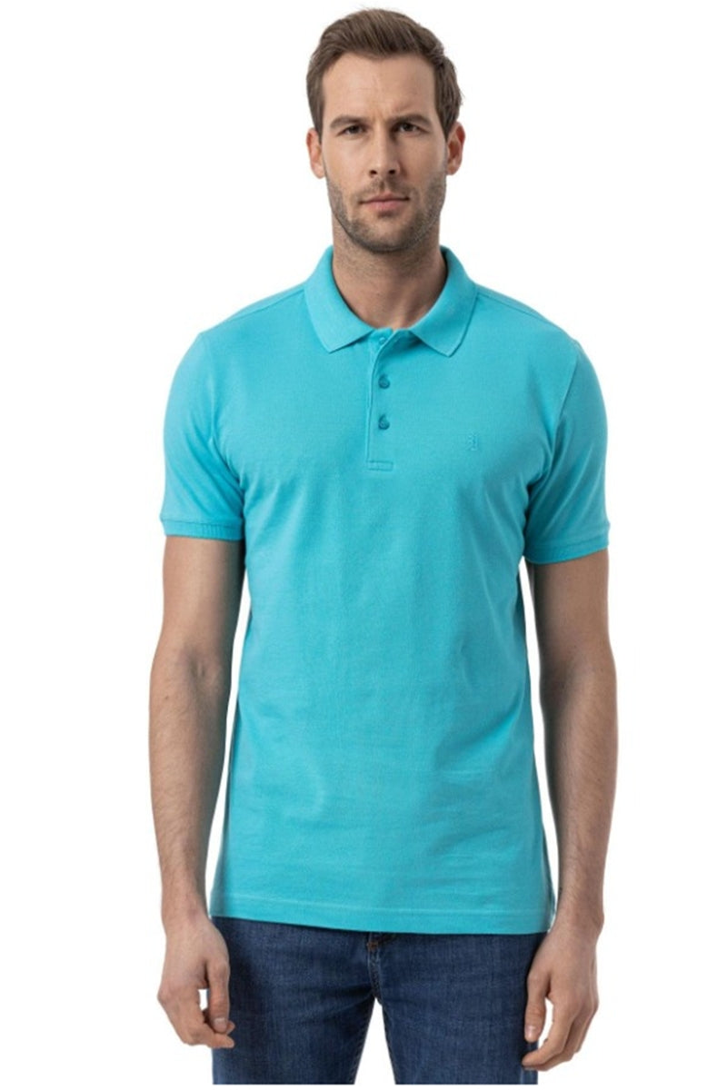 Bluza dama Rugatchi -Tricou polo, turquaz, BS10001 Tatuum