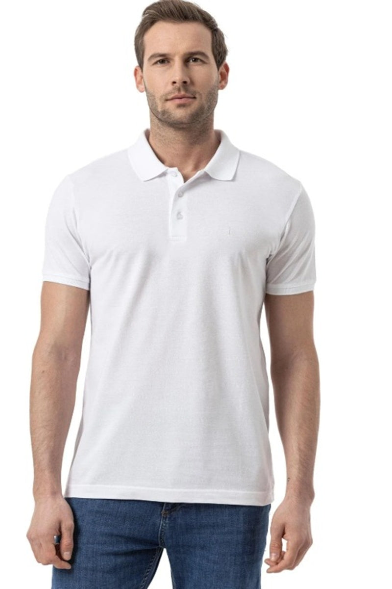 Bluza dama Rugatchi -Tricou polo, alb, BS10001 Tatuum
