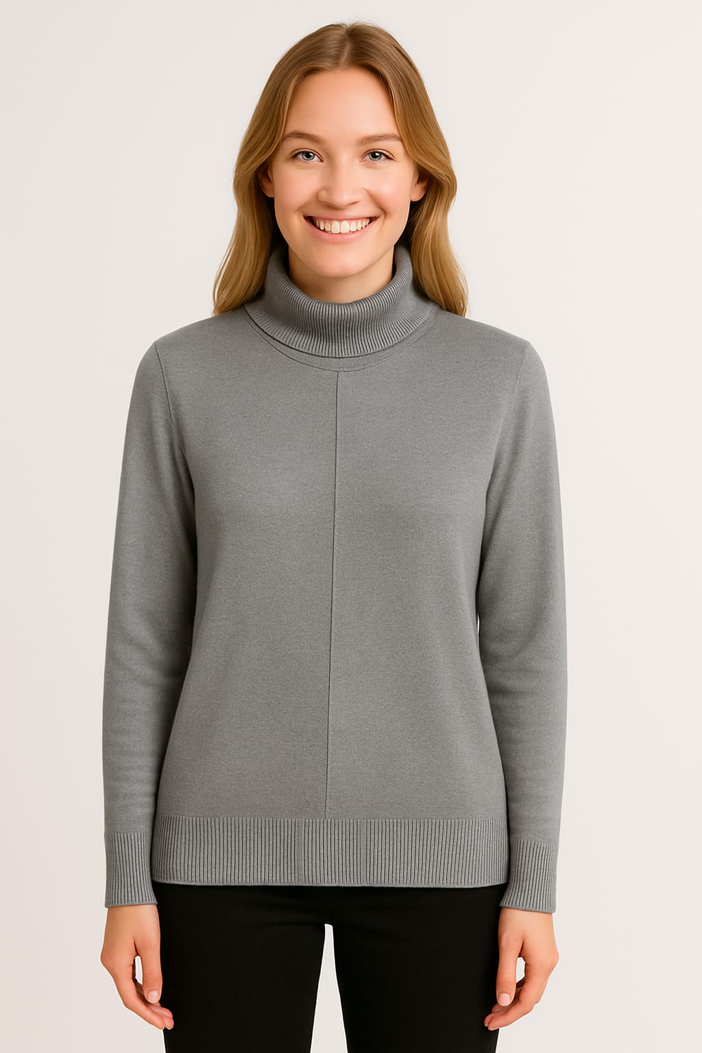 Bluza dama Pulover dama, one size, gri Tatuum