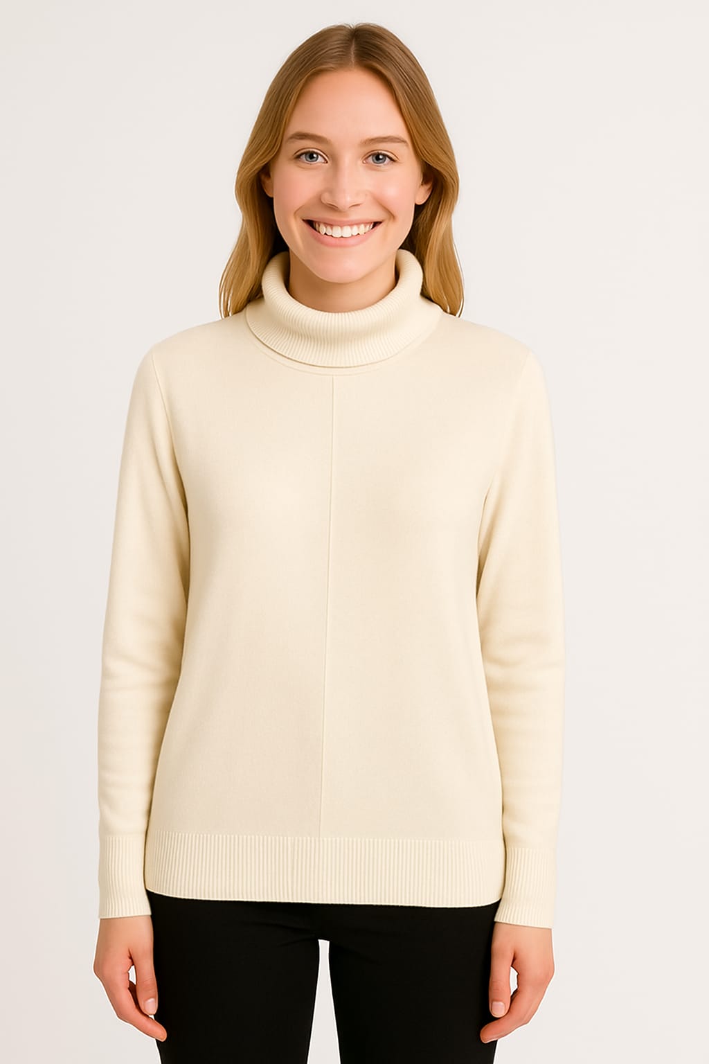 Bluza dama Pulover dama, one size, bej Tatuum