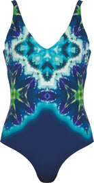 Costum dama Naturana-Costum de baie intreg multicolor -Azura, 73408 Tatuum