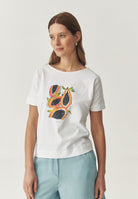 Bluza dama Tricou din bumbac cu imprimeu , B2511.111 Tatuum
