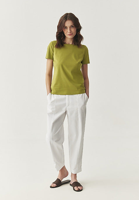 Pantaloni drepti din bumbac, B2514.141B-100 Tatuum