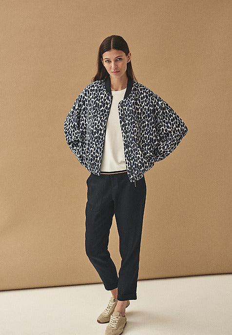 Pantaloni casual din in, B2516.146 Tatuum