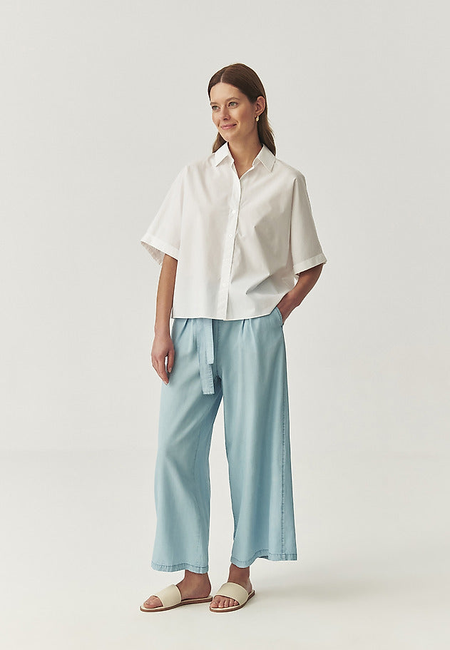 Camasa din bumbac cu taietura larga,B2511.081 Tatuum