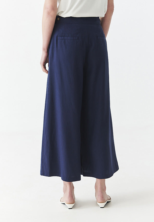 Pantaloni din lyocell si in , B2509.143 Tatuum