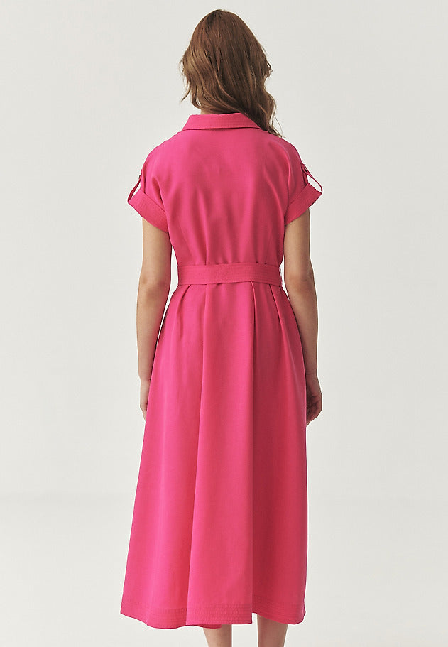 Rochie dama Rochie din lyocell si in , B2511.203 Tatuum